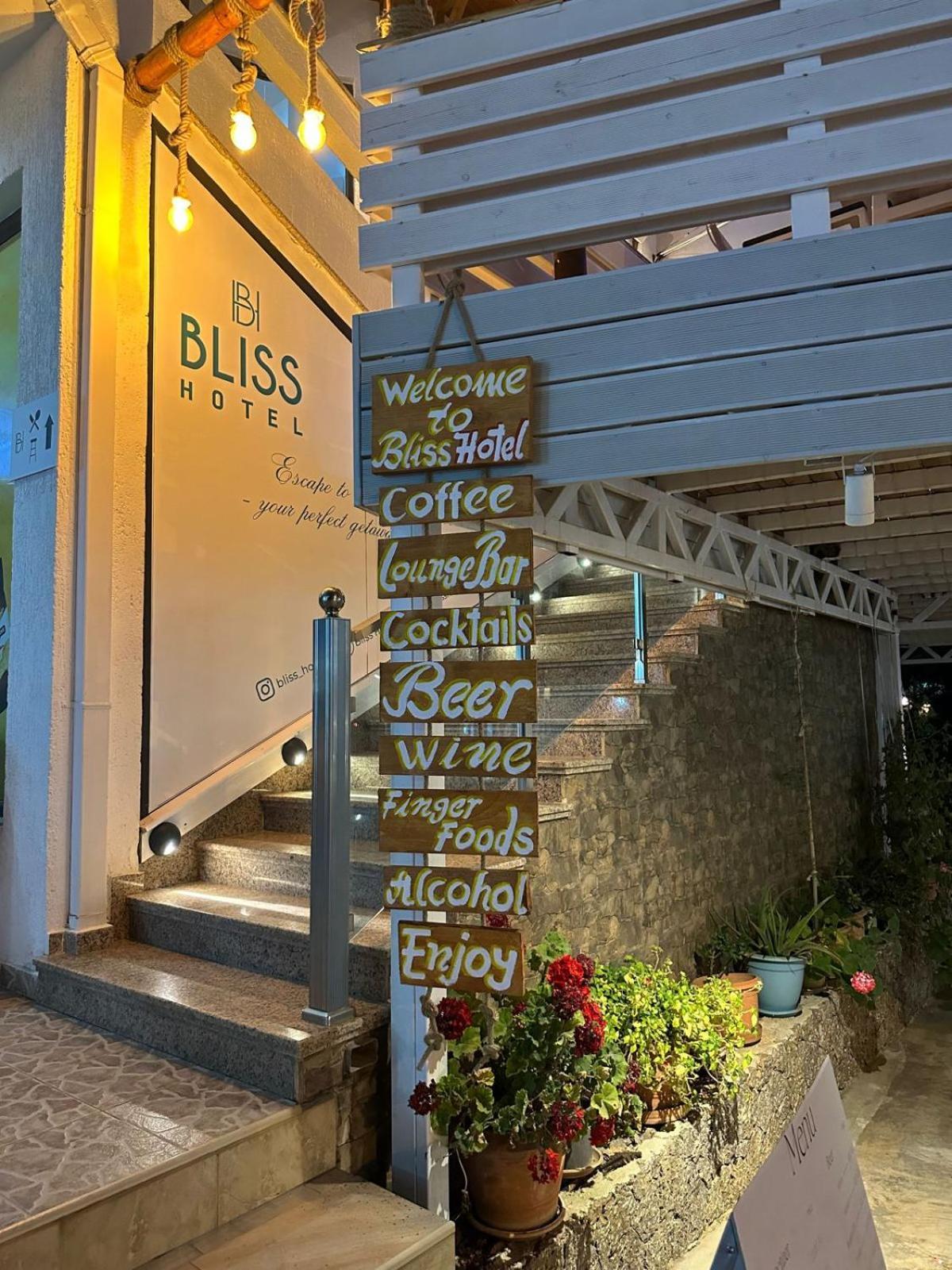 Bliss Hotel Ksamil Exterior foto